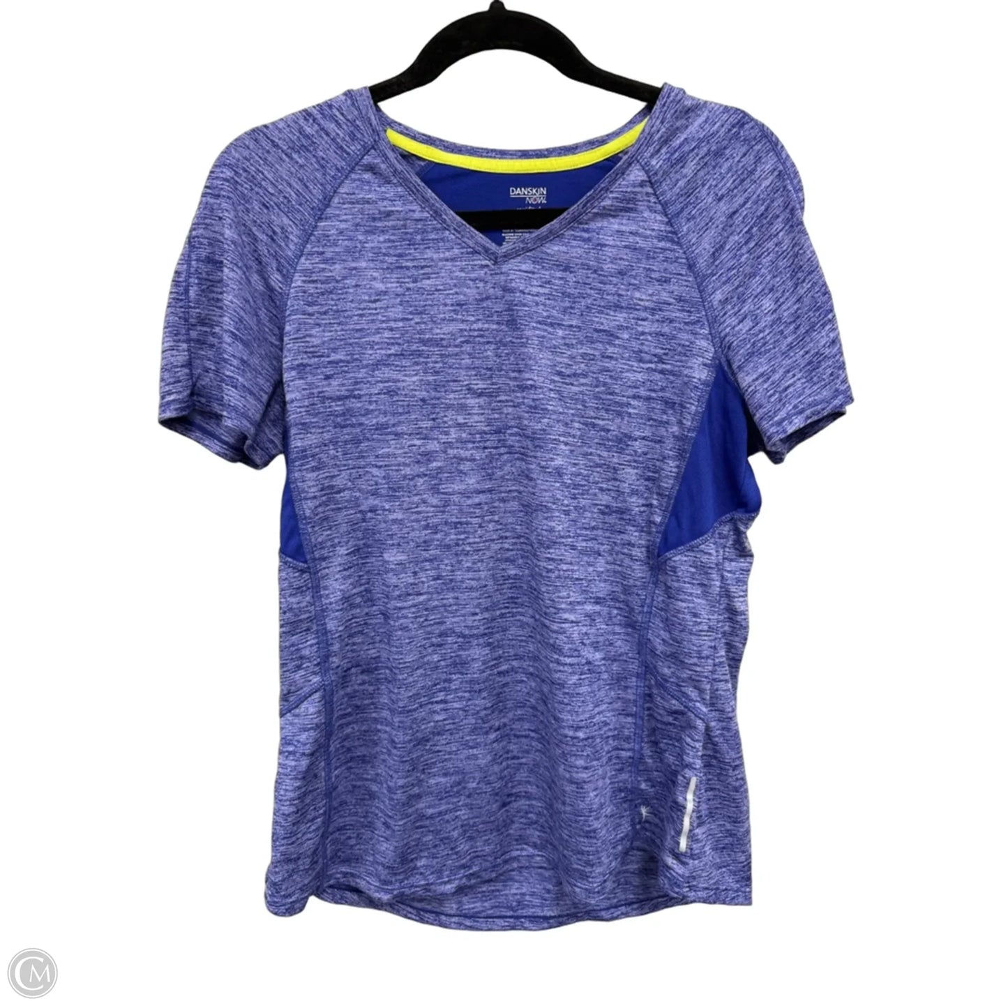 Athletic Top Short Sleeve By Danskin In Purple, Size: L
