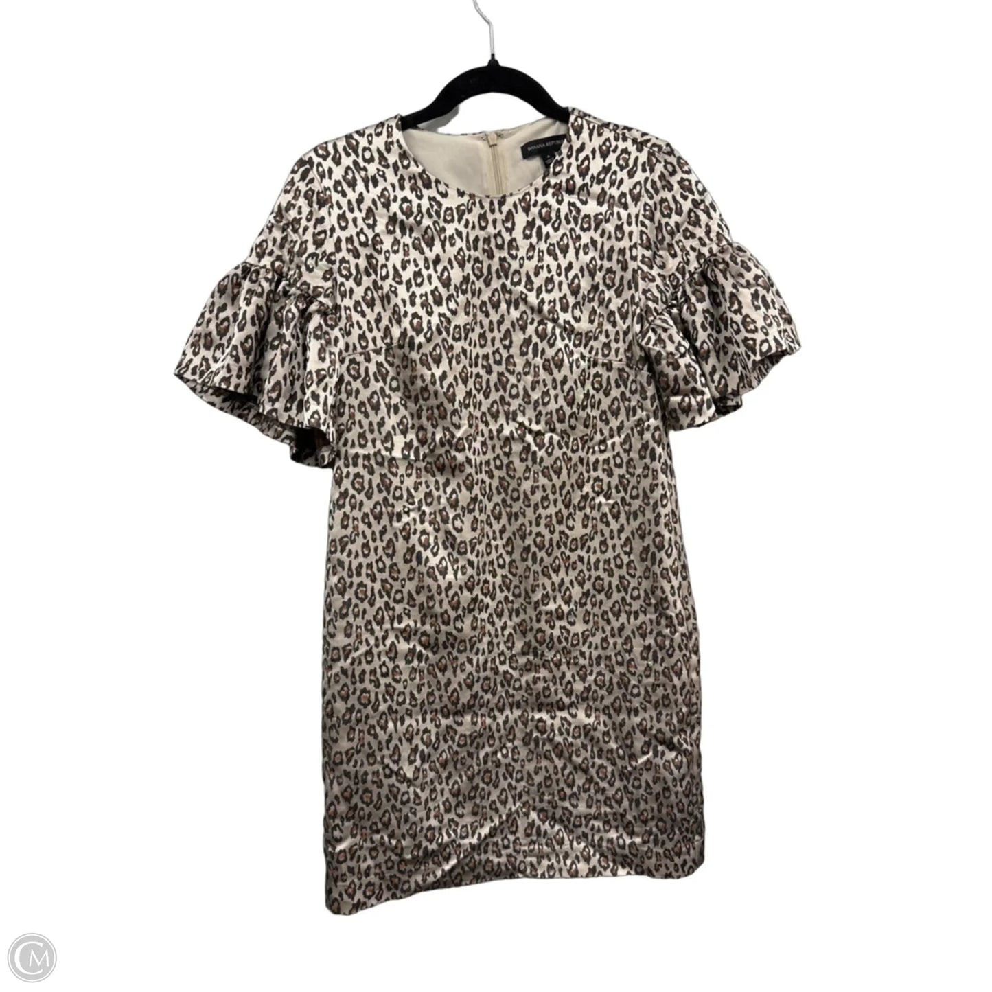 Dress Party Short By Banana Republic In Black & Grey, Size: 4