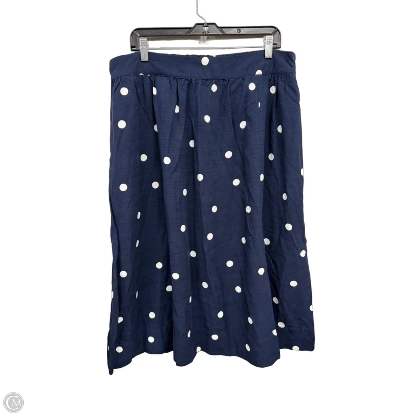 Skirt Maxi By Lc Lauren Conrad In Blue & White, Size: Xl