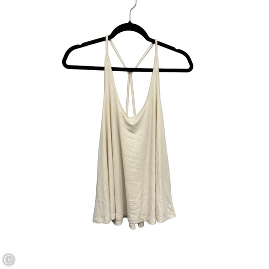 Top Sleeveless By Old Navy In Cream, Size: L