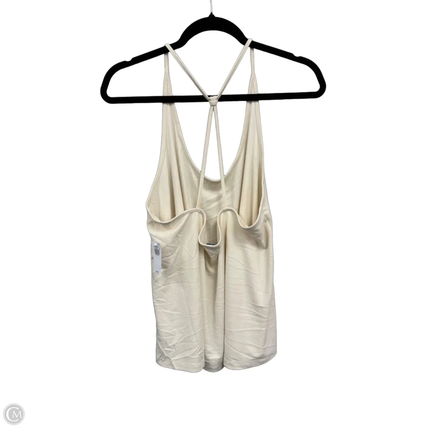 Top Sleeveless By Old Navy In Cream, Size: L