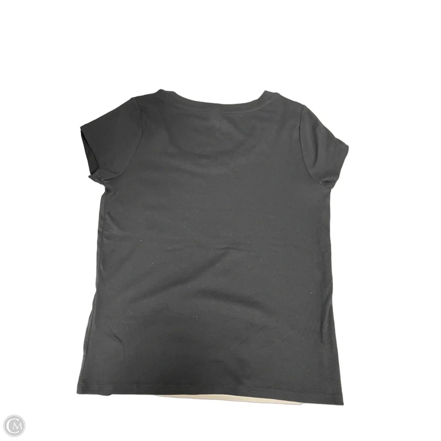 Top Short Sleeve Basic By A New Day In Black, Size: Xl
