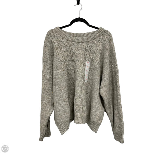 Sweater By Old Navy In Grey, Size: Xxl