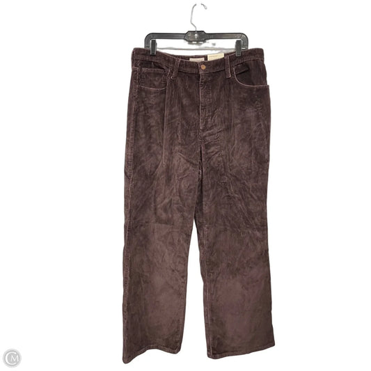 Pants Corduroy By Universal Thread In Brown, Size: 16