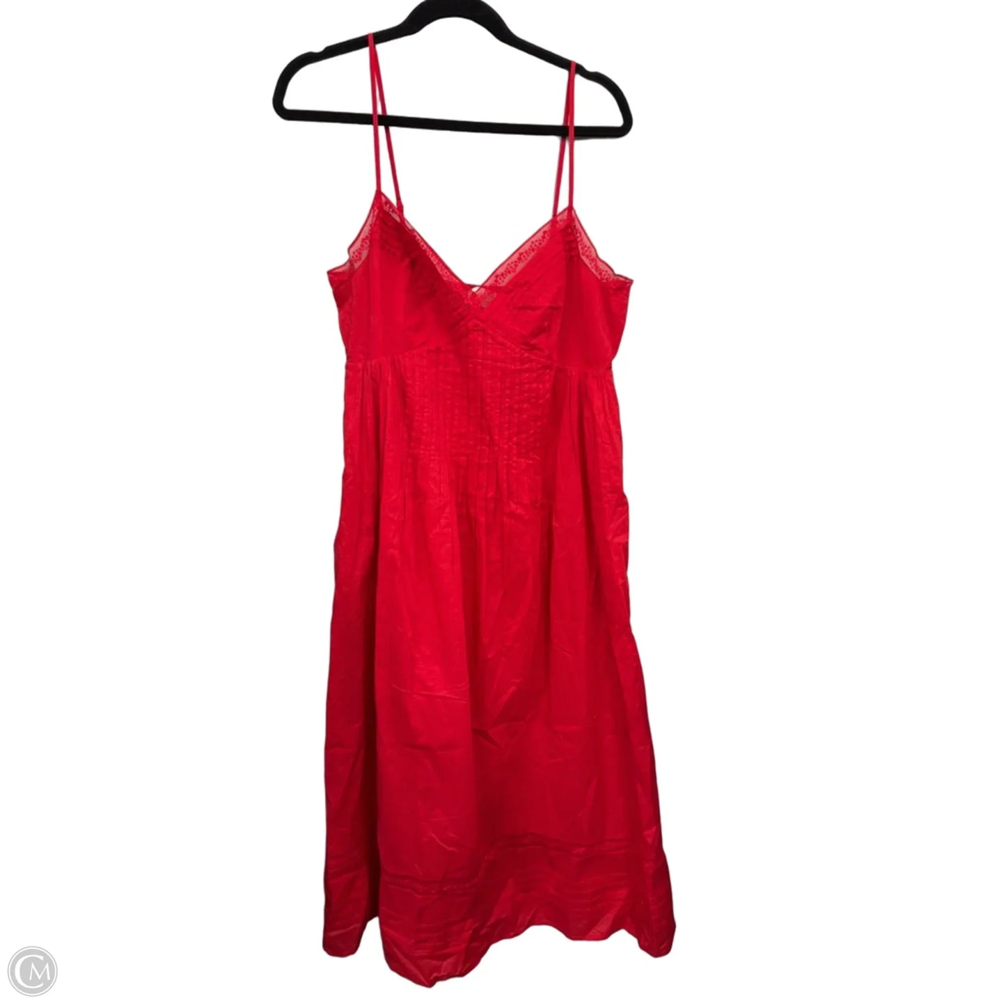 Dress Casual Maxi By Loft In Red, Size: 12