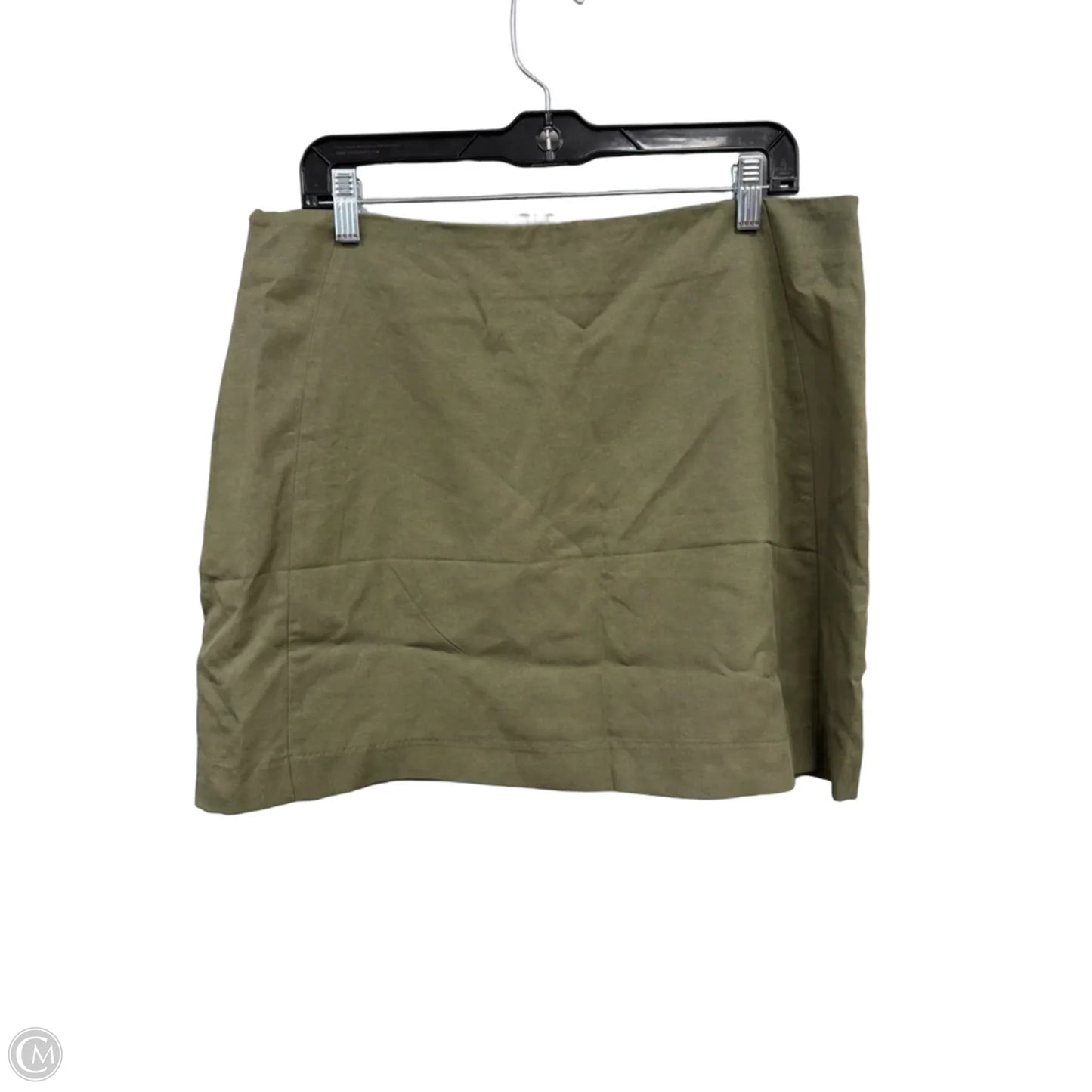 Skirt Mini & Short By Loft In Green, Size: 10