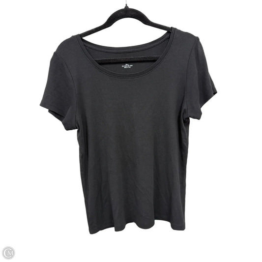 Top Short Sleeve Basic By Workshop In Black, Size: L