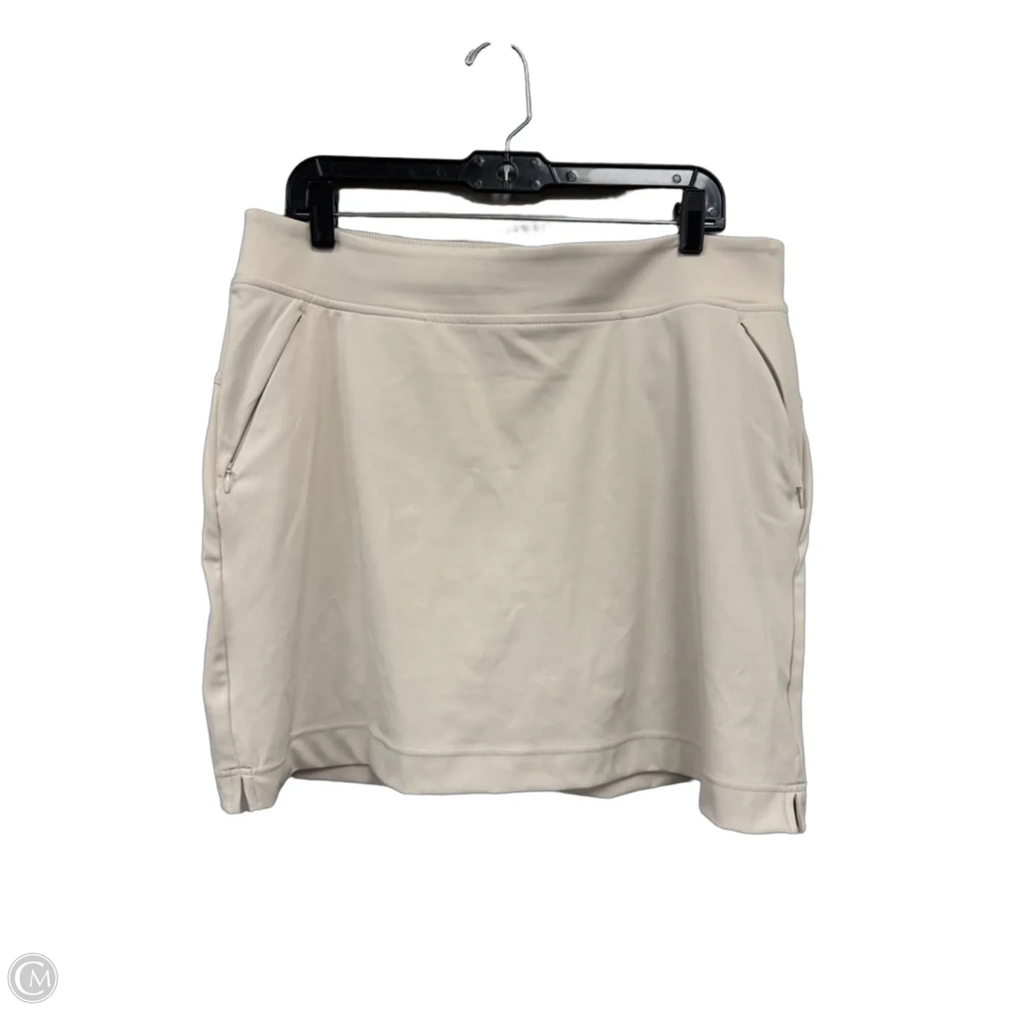 Athletic Skort By 32 Degrees In Cream, Size: L