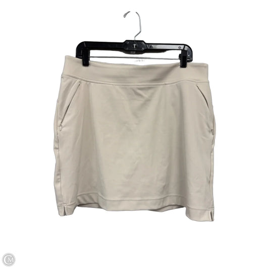 Athletic Skort By 32 Degrees In Cream, Size: L