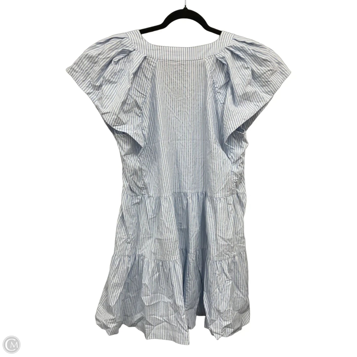 Dress Casual Short By Vineyard Vines In Blue & White, Size: Xl