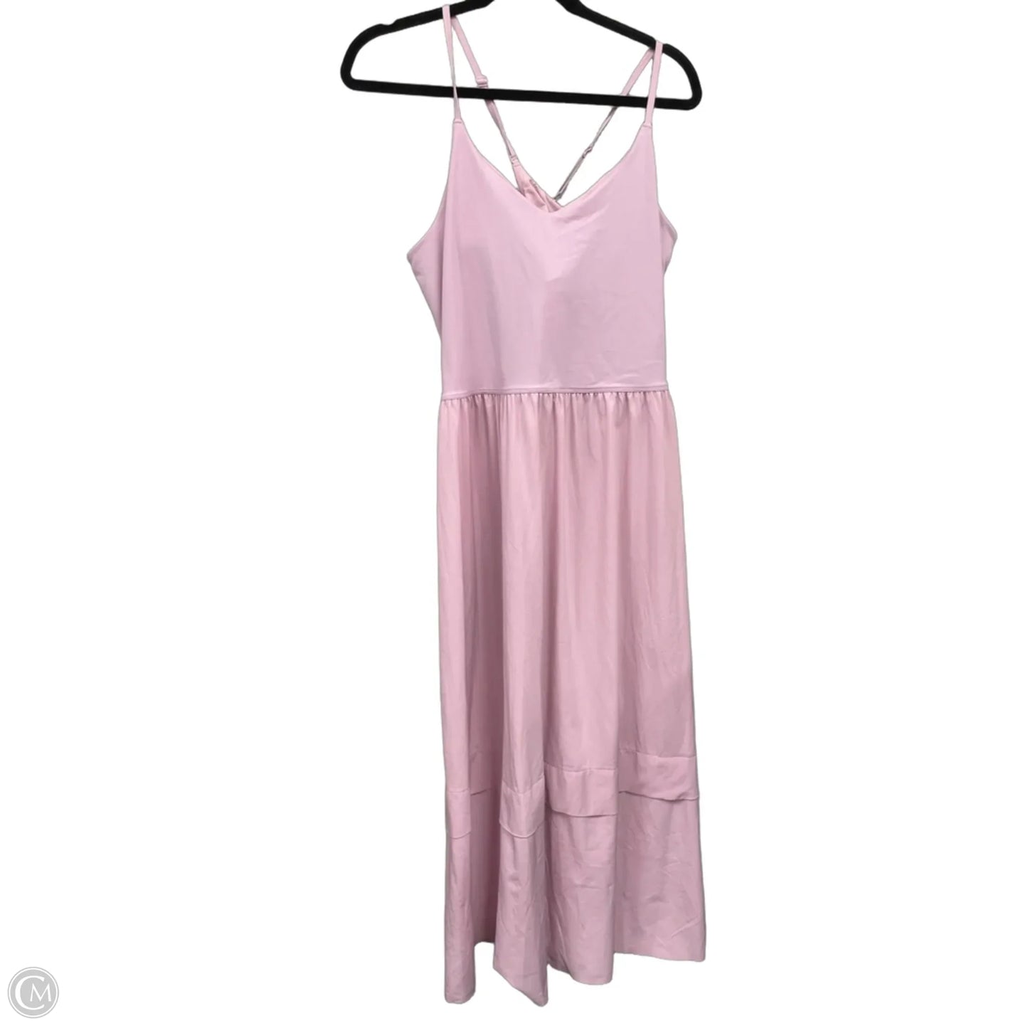 Dress Casual Midi By Athleta In Pink, Size: Xl