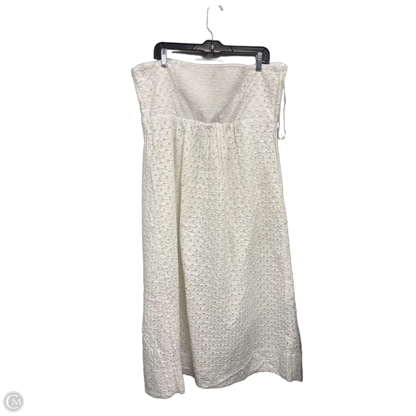 Dress Casual Maxi By A New Day In White, Size: Xl