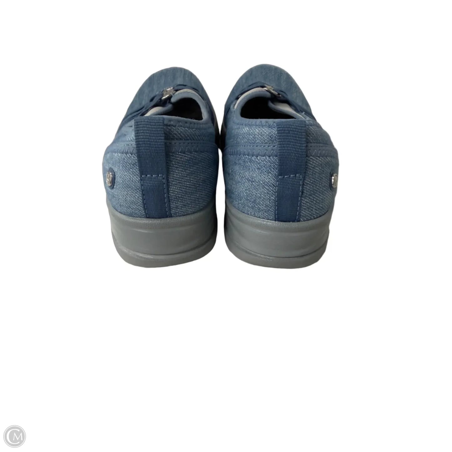 Shoes Flats By Clothes Mentor In Blue, Size: 7