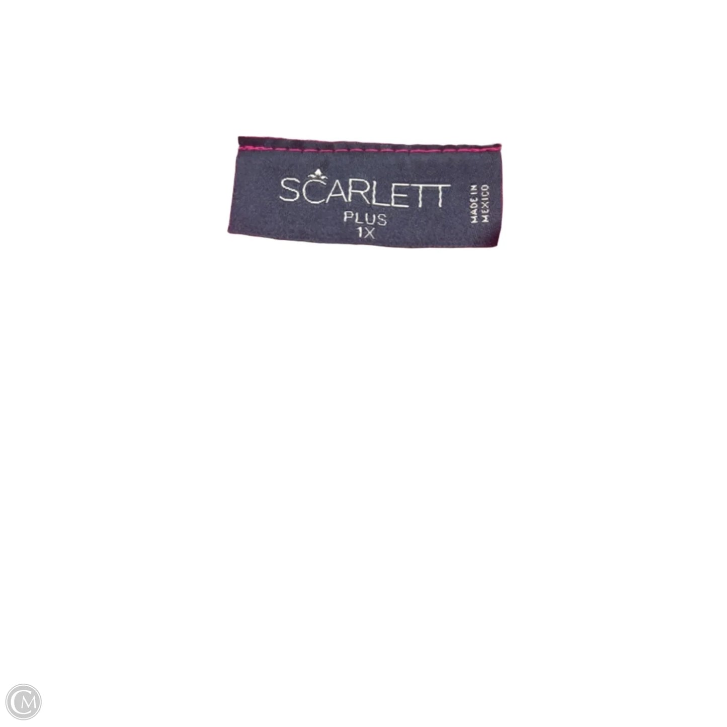 Dress Casual Short By Scarlett In Pink, Size: 1x