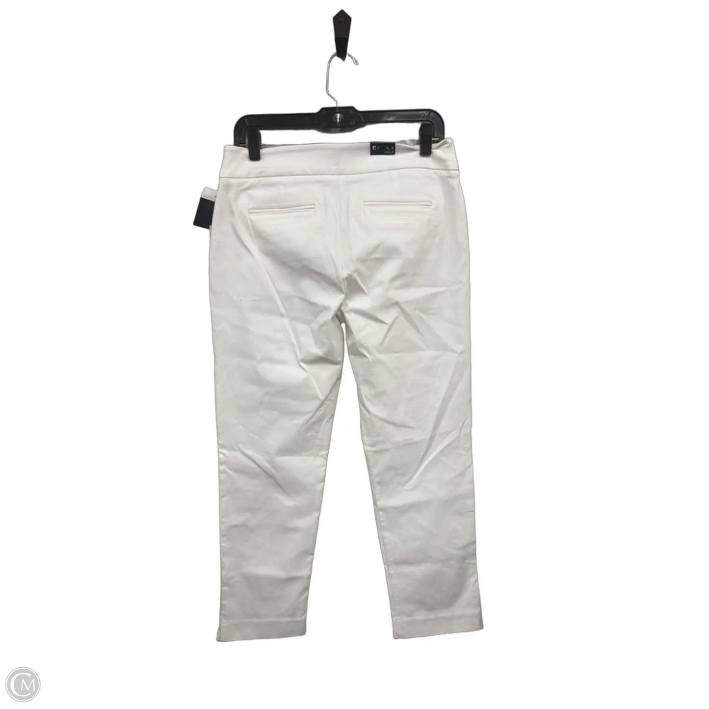 Pants Dress By Kaari Blue In White, Size: 8