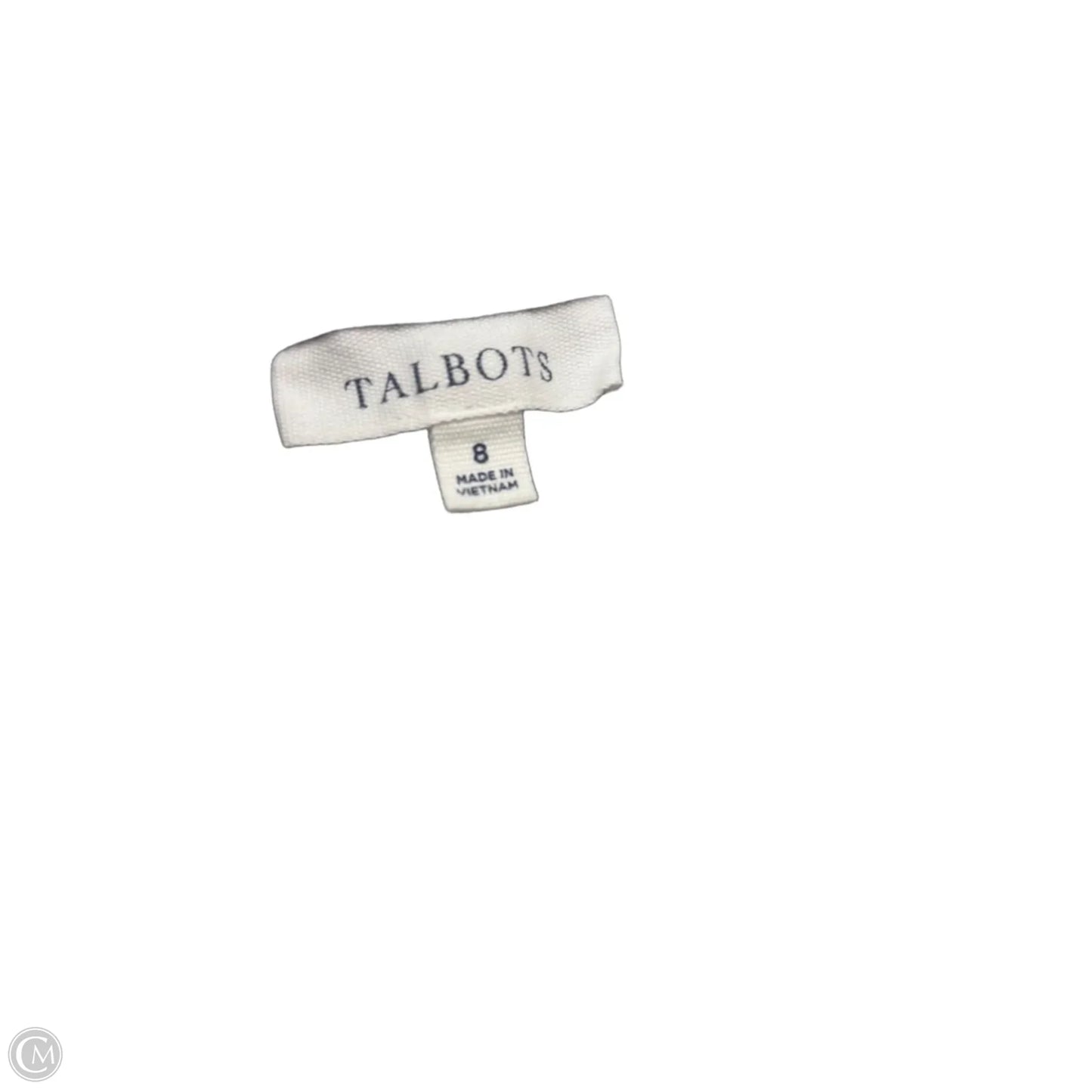 Pants Lounge By Talbots In Blue & White, Size: 8