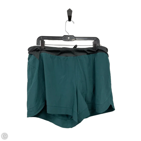 Athletic Shorts By Rei In Black & Green, Size: Xl