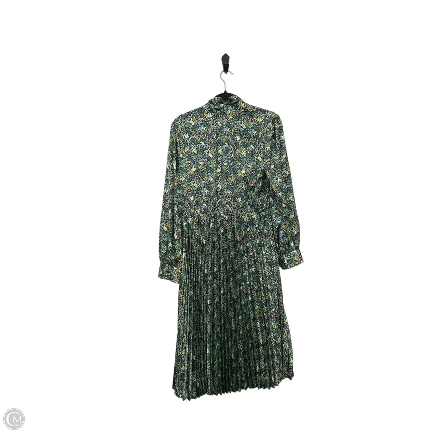 Dress Casual Midi By On 34th In Green & Pink, Size: M