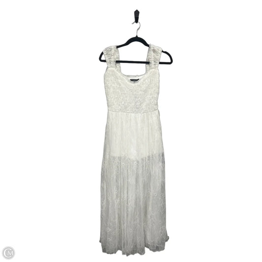 Dress Casual Maxi By Lulus In White, Size: S