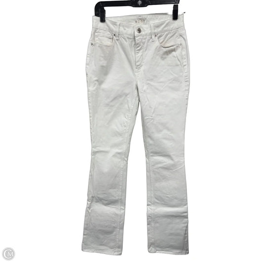 Jeans Boot Cut By White House Black Market In White, Size: 2