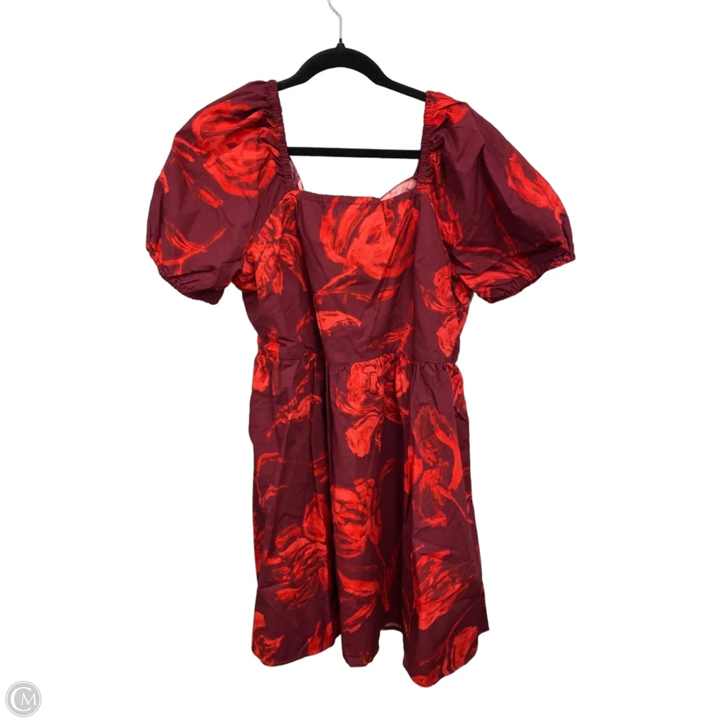 Dress Casual Short By Time And Tru In Red, Size: Xl
