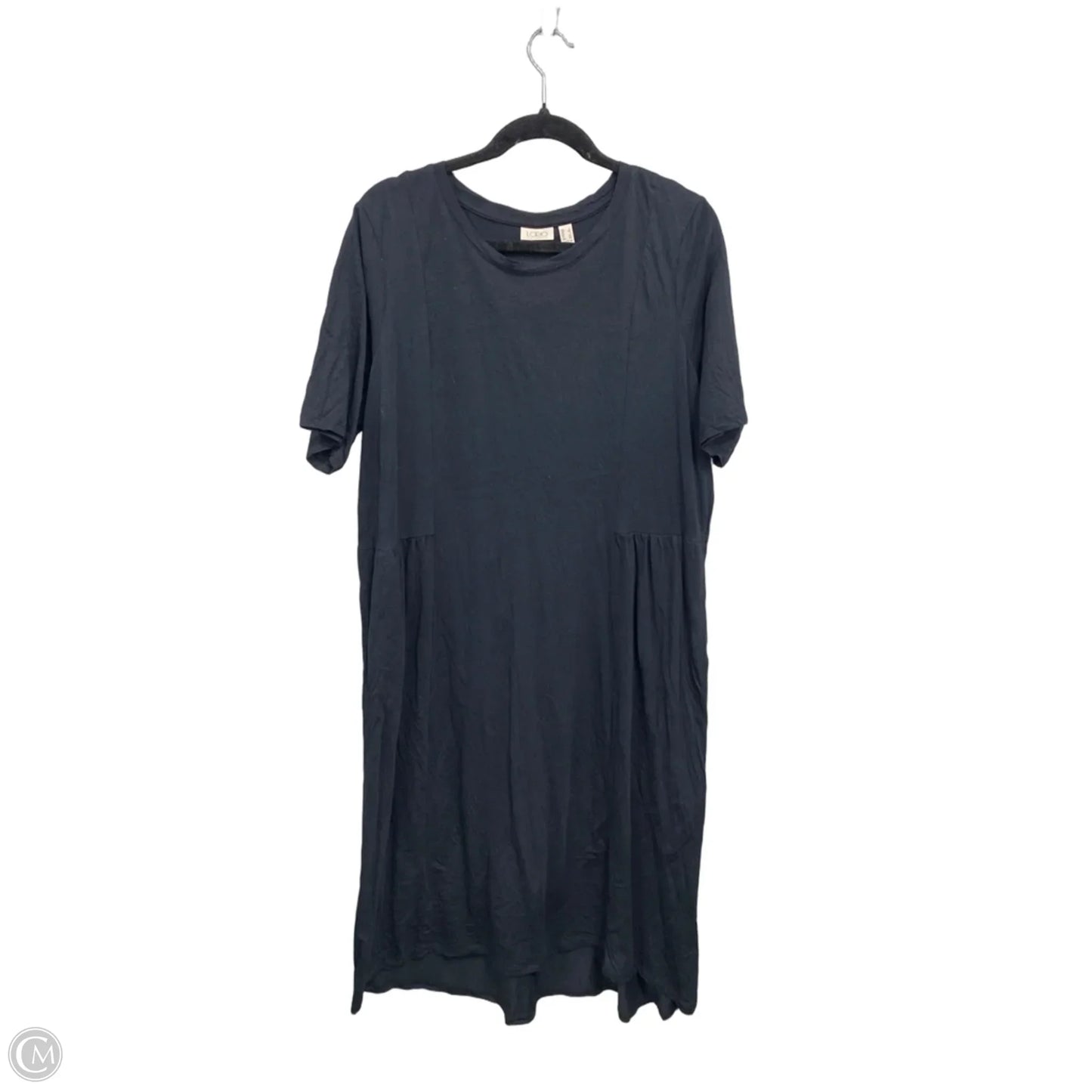 Dress Casual Midi By Logo In Black, Size: L