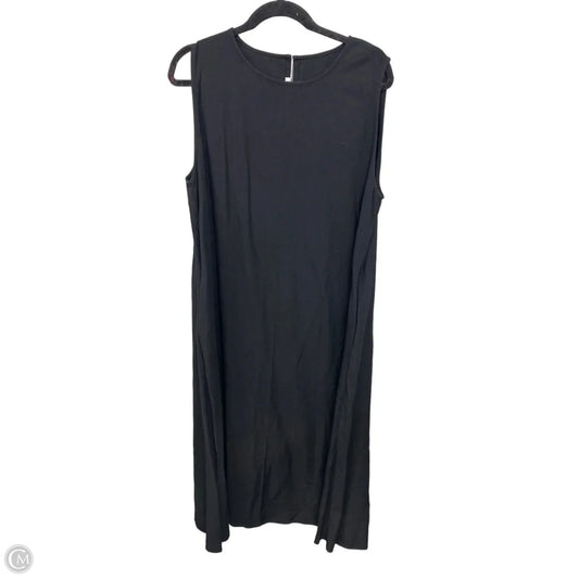 Dress Casual Maxi By Clothes Mentor In Black, Size: Xl