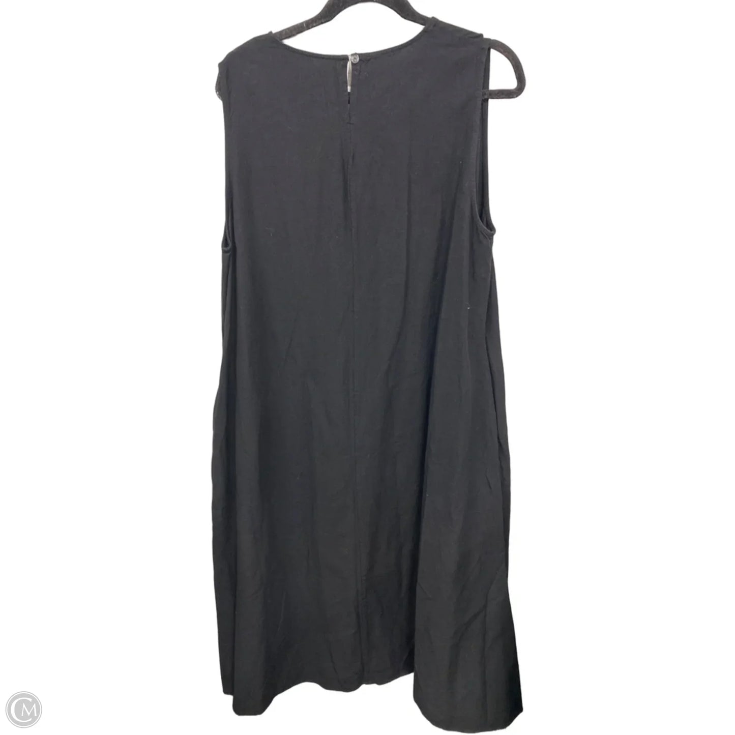 Dress Casual Maxi By Clothes Mentor In Black, Size: Xl