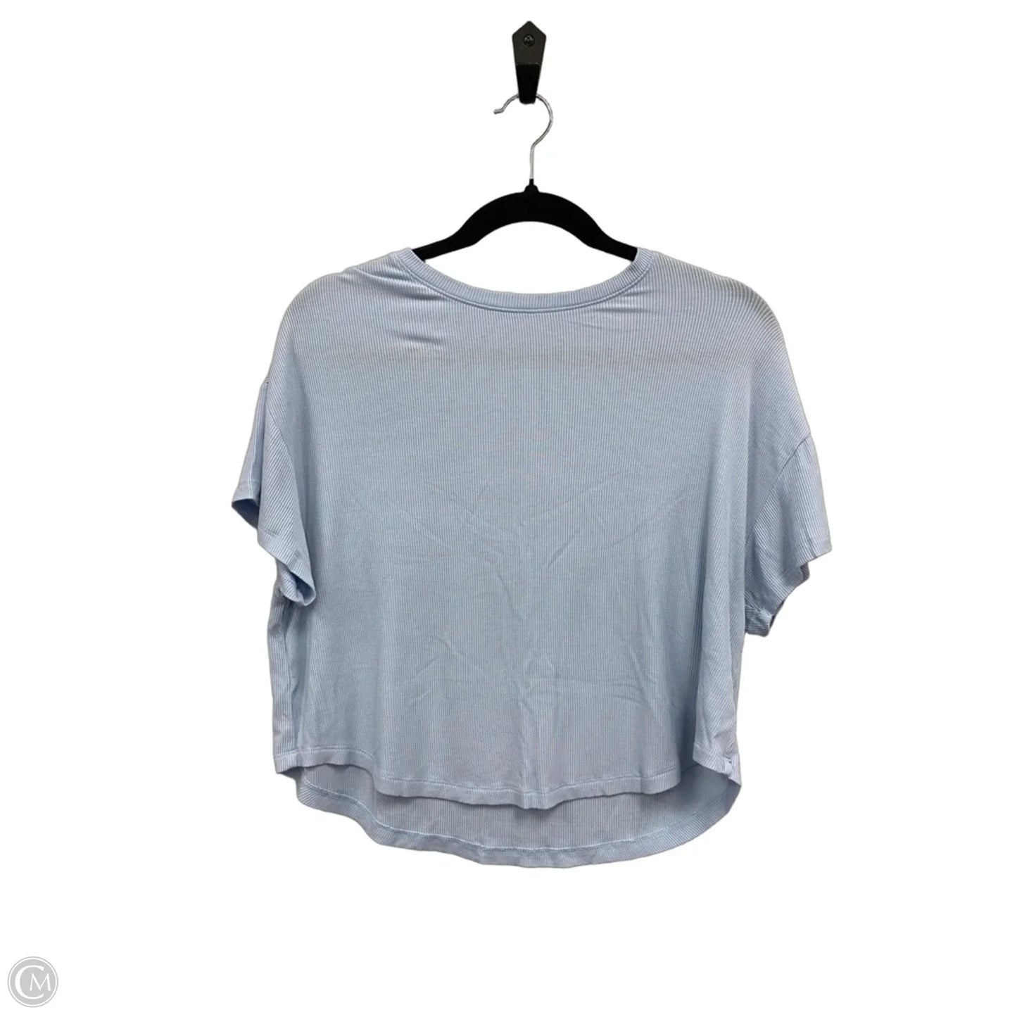 Top Short Sleeve Basic By American Eagle In Blue, Size: Xs
