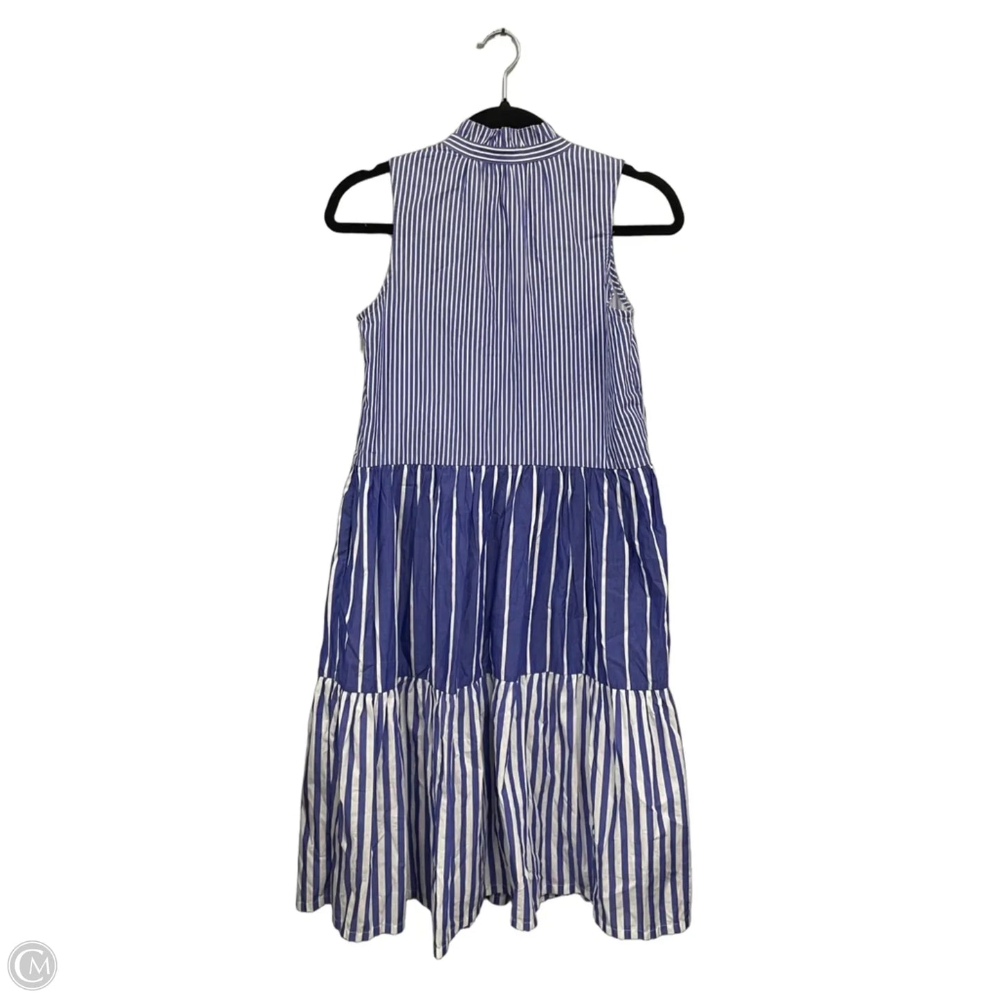 Dress Casual Short By J. Crew In Blue & White, Size: Xxs