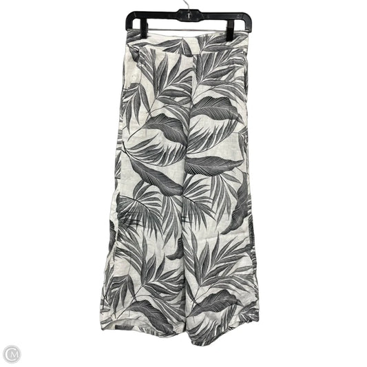 Pants Wide Leg By Tahari In Black & White, Size: S