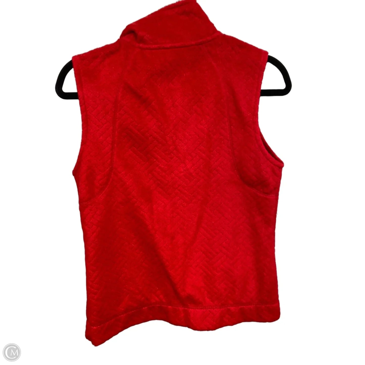 Vest Fleece By Kim Rogers In Red, Size: Sp
