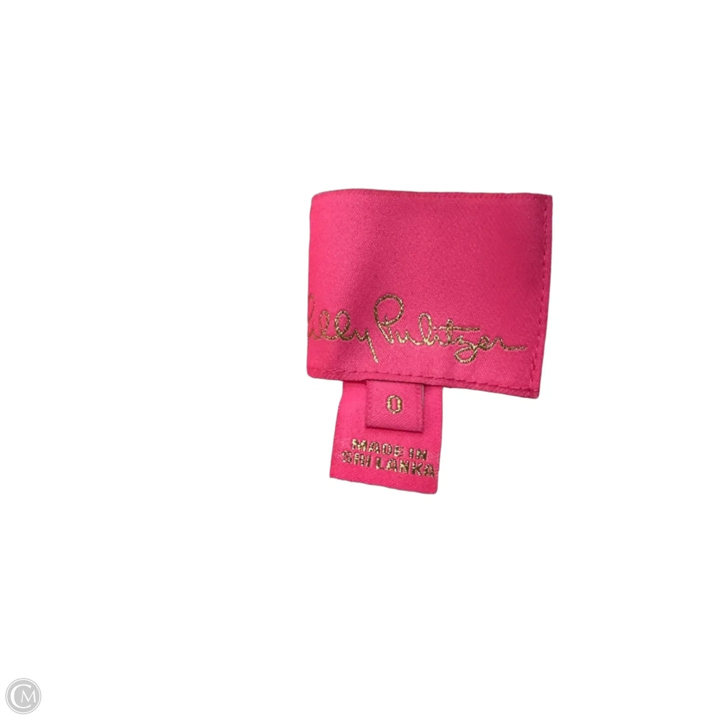 Dress Designer By Lilly Pulitzer In Pink & White, Size: 0