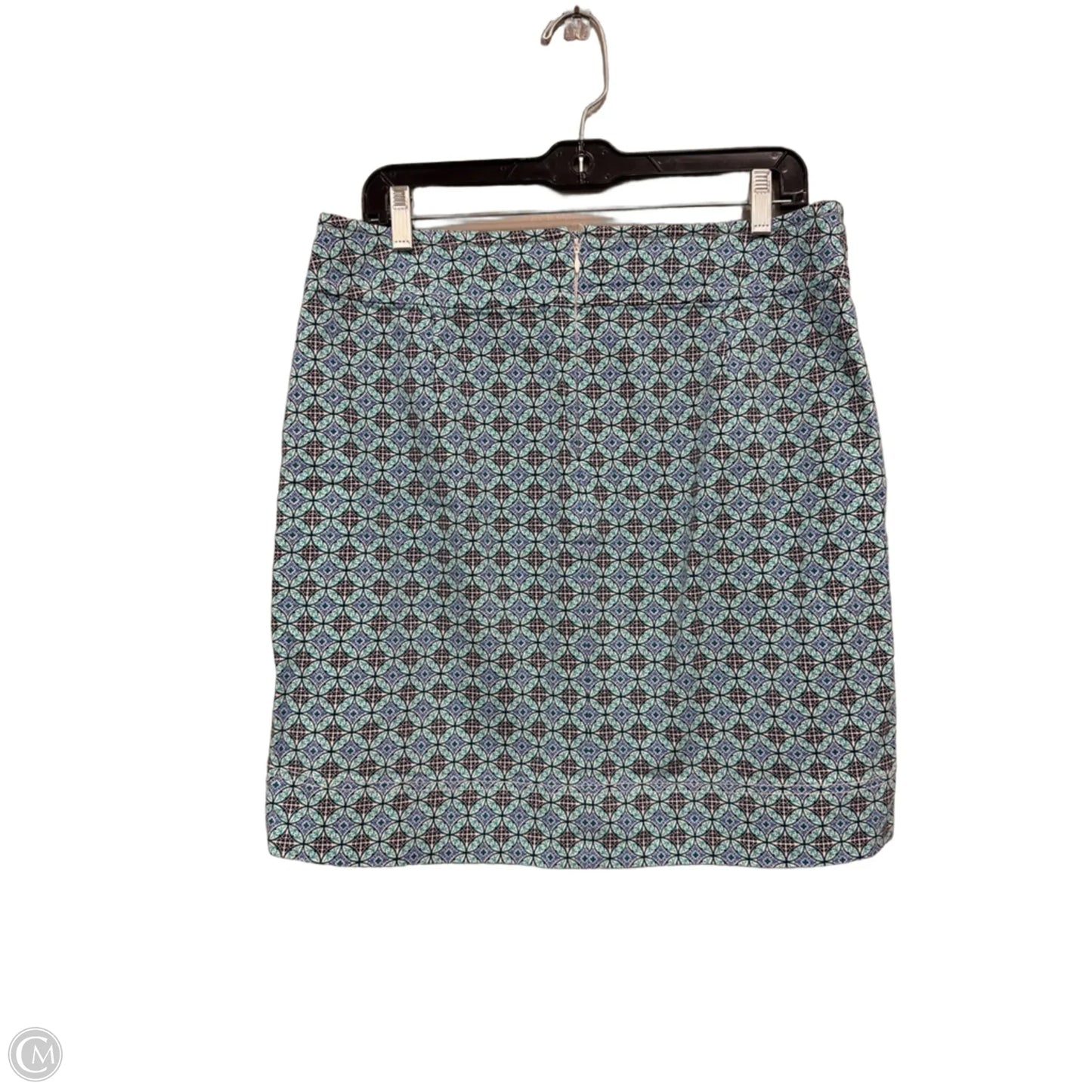 Skirt Mini & Short By Talbots In Blue & White, Size: 10