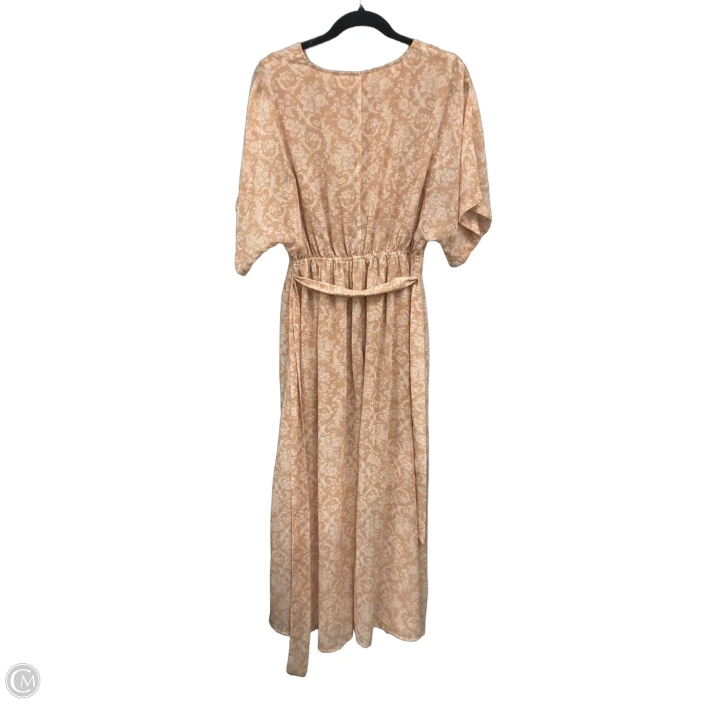 Dress Casual Maxi By Anrabess In Cream & Tan, Size: L