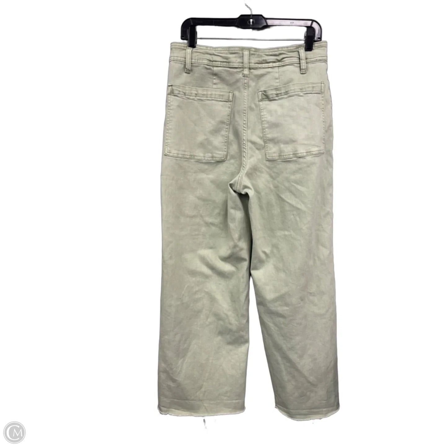 Pants Wide Leg By Oat In Green, Size: 12