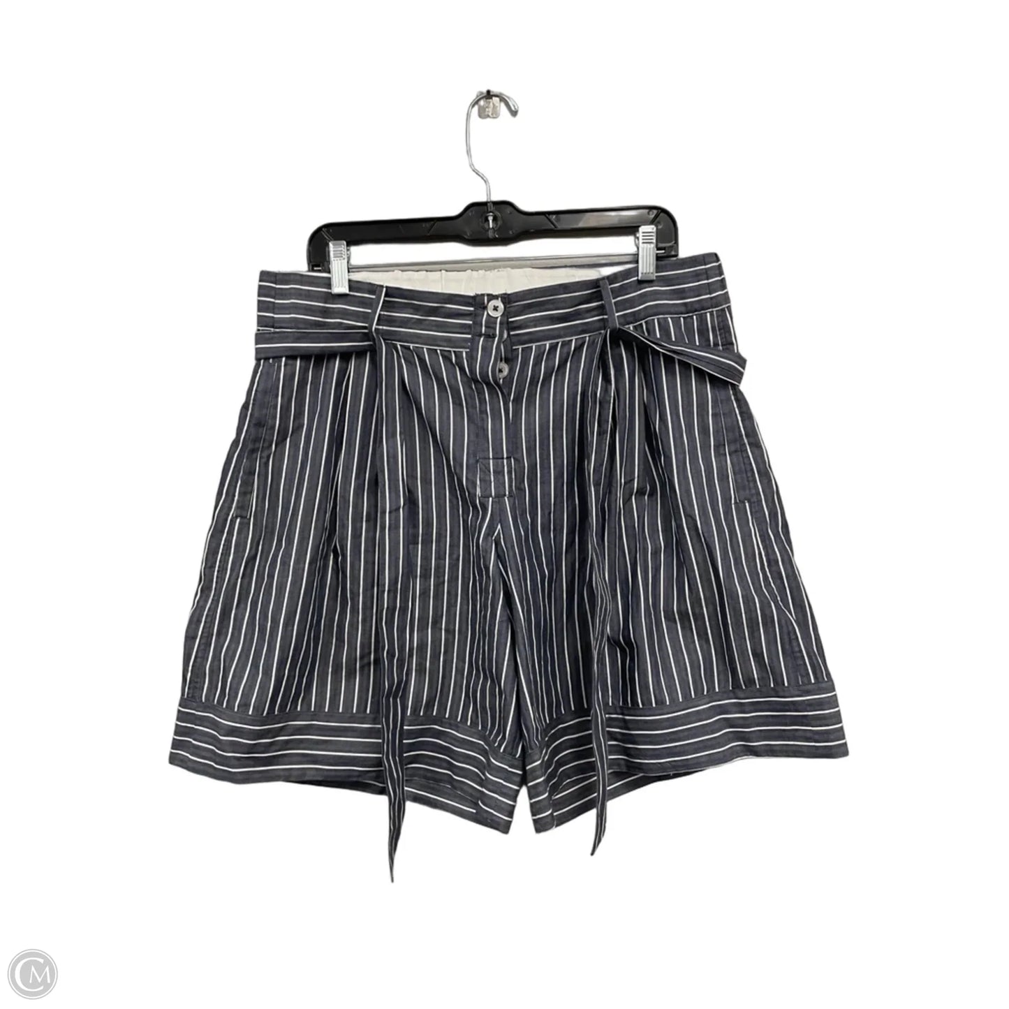 Shorts By Anthropologie In Blue & White, Size: M