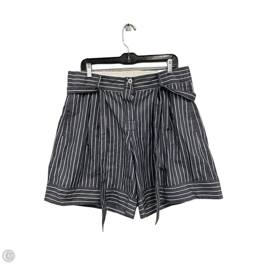 Shorts By Anthropologie In Blue & White, Size: M