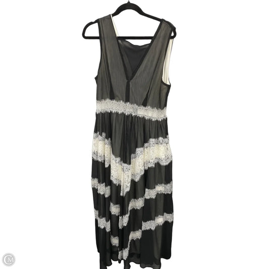 Dress Casual Maxi By Venus In Black & White, Size: 14