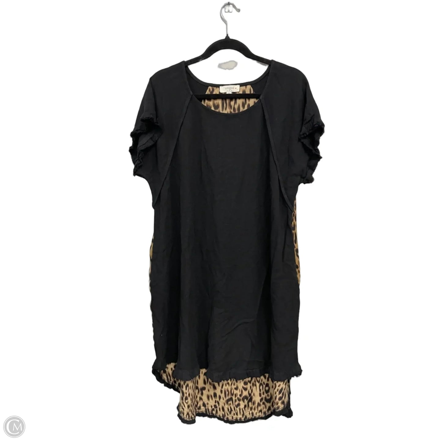 Dress Casual Midi By Umgee In Black & Brown, Size: Xl