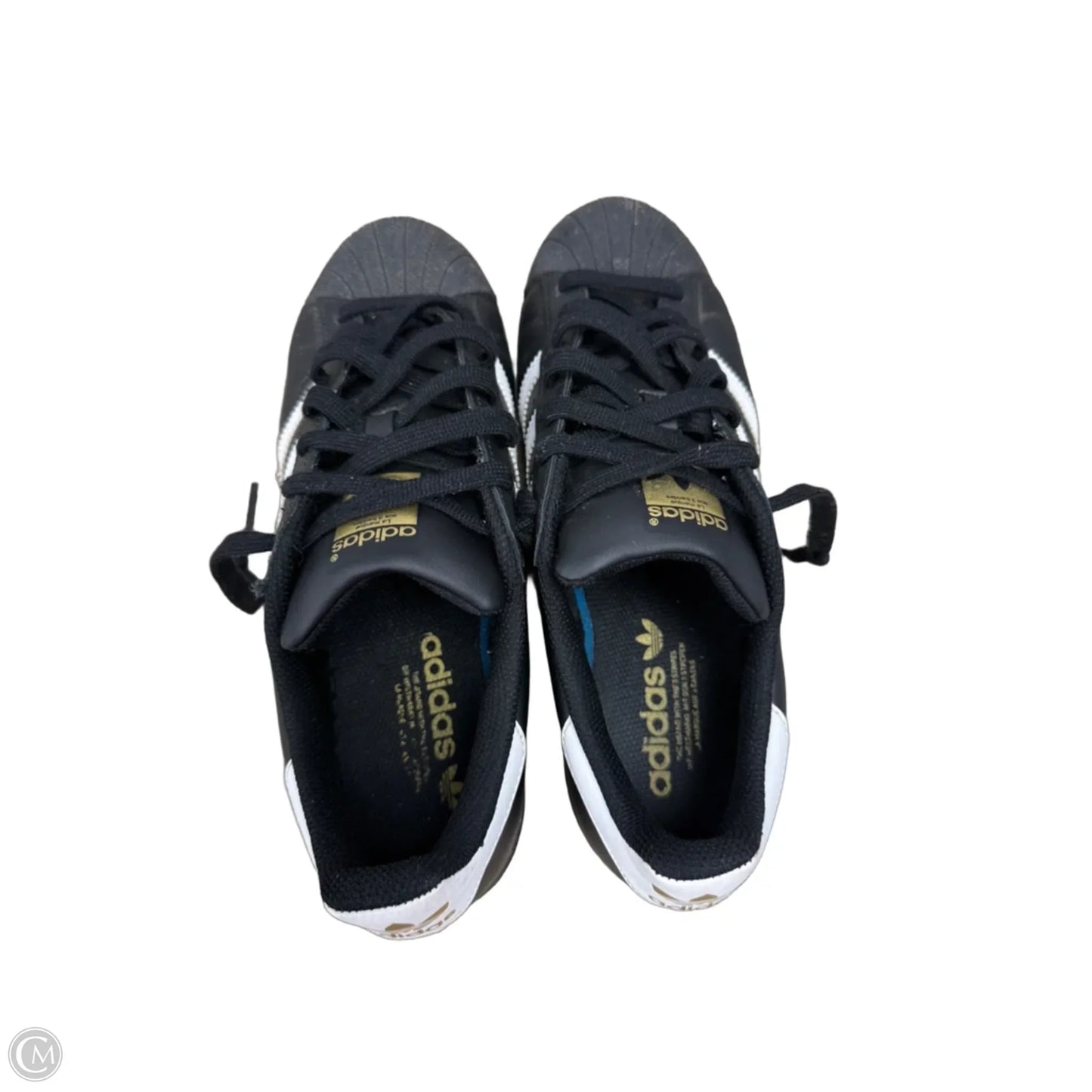 Shoes Sneakers By Adidas In Black & White, Size: 7.5