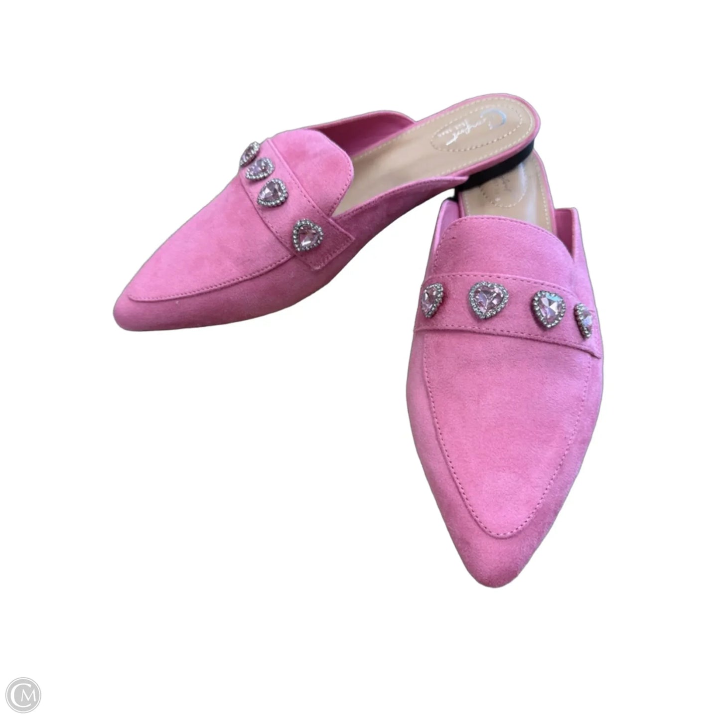 Shoes Flats By Clothes Mentor In Pink, Size: 10
