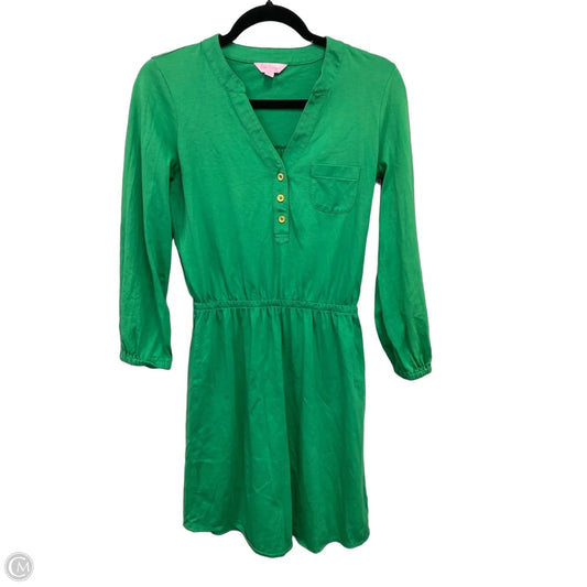 Dress Designer By Lilly Pulitzer In Green, Size: Xs