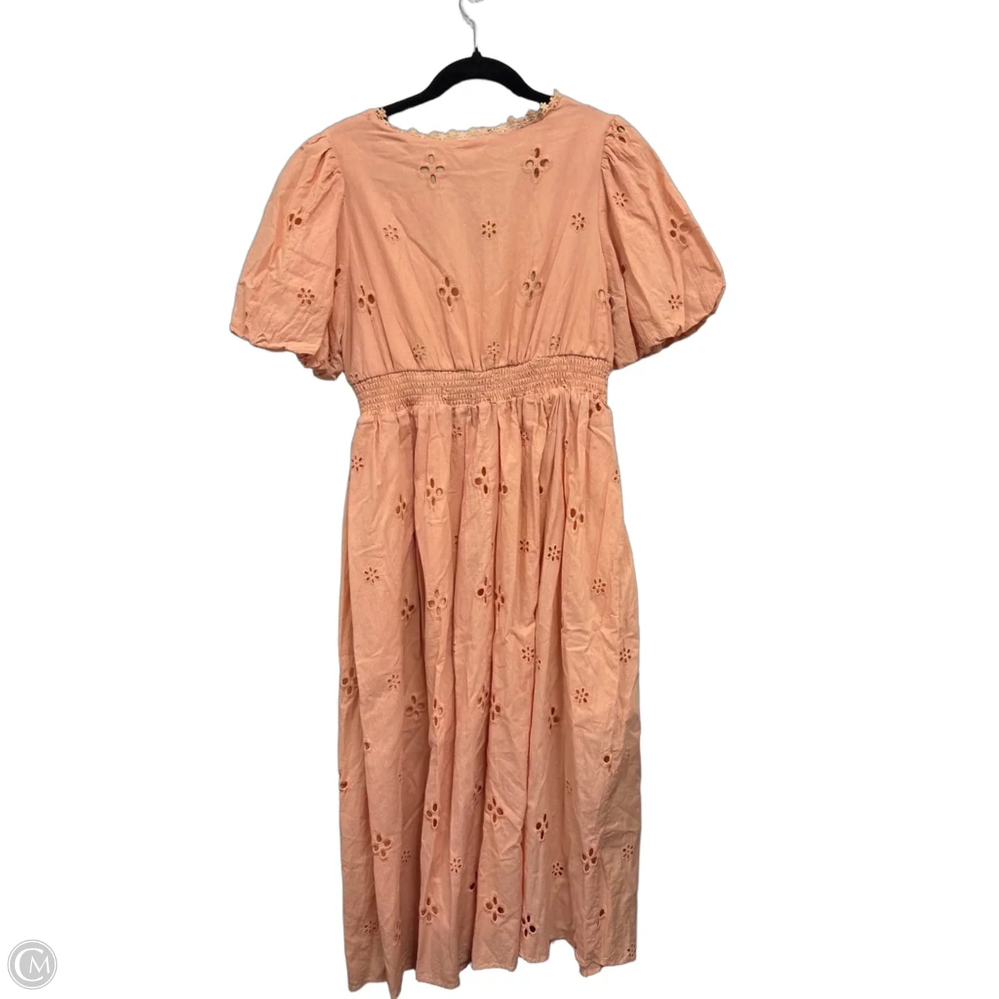 Dress Casual Maxi By Clothes Mentor In Orange, Size: L