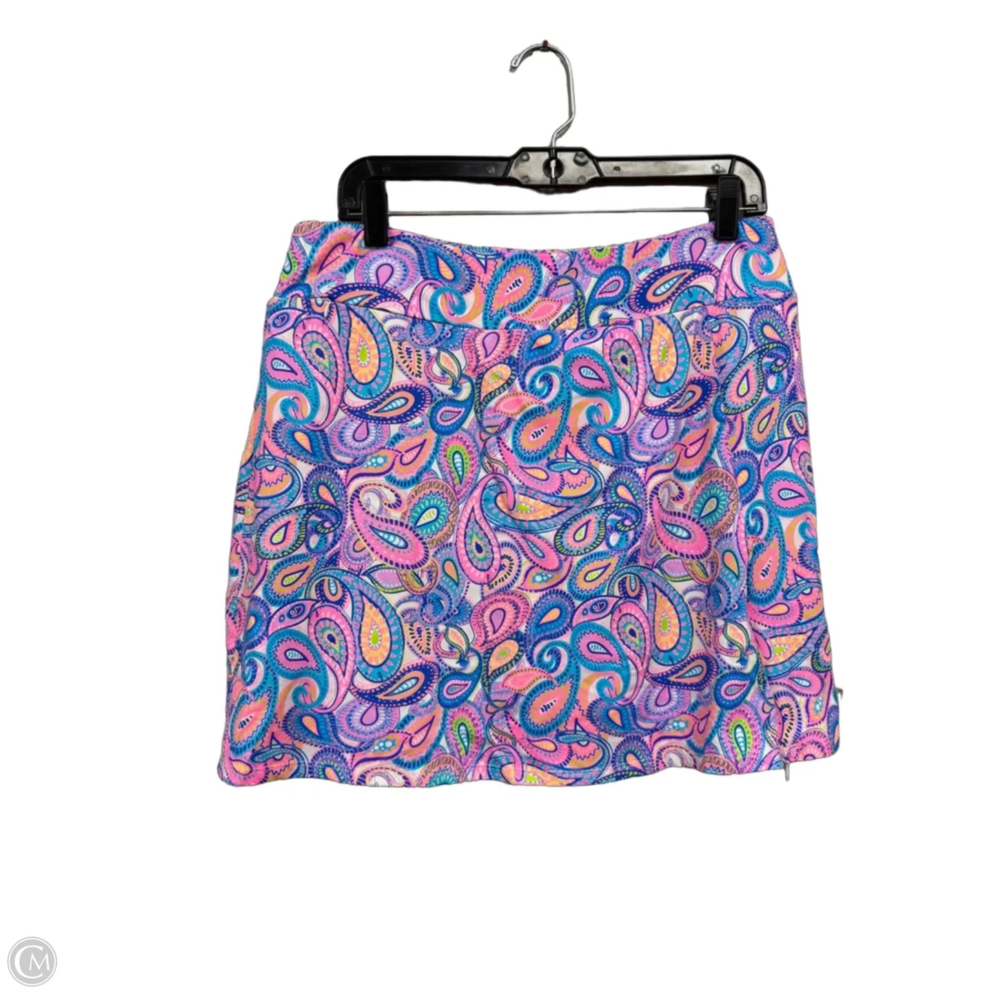 Skort 2pc Set By Lulu B In Blue & Pink, Size: L