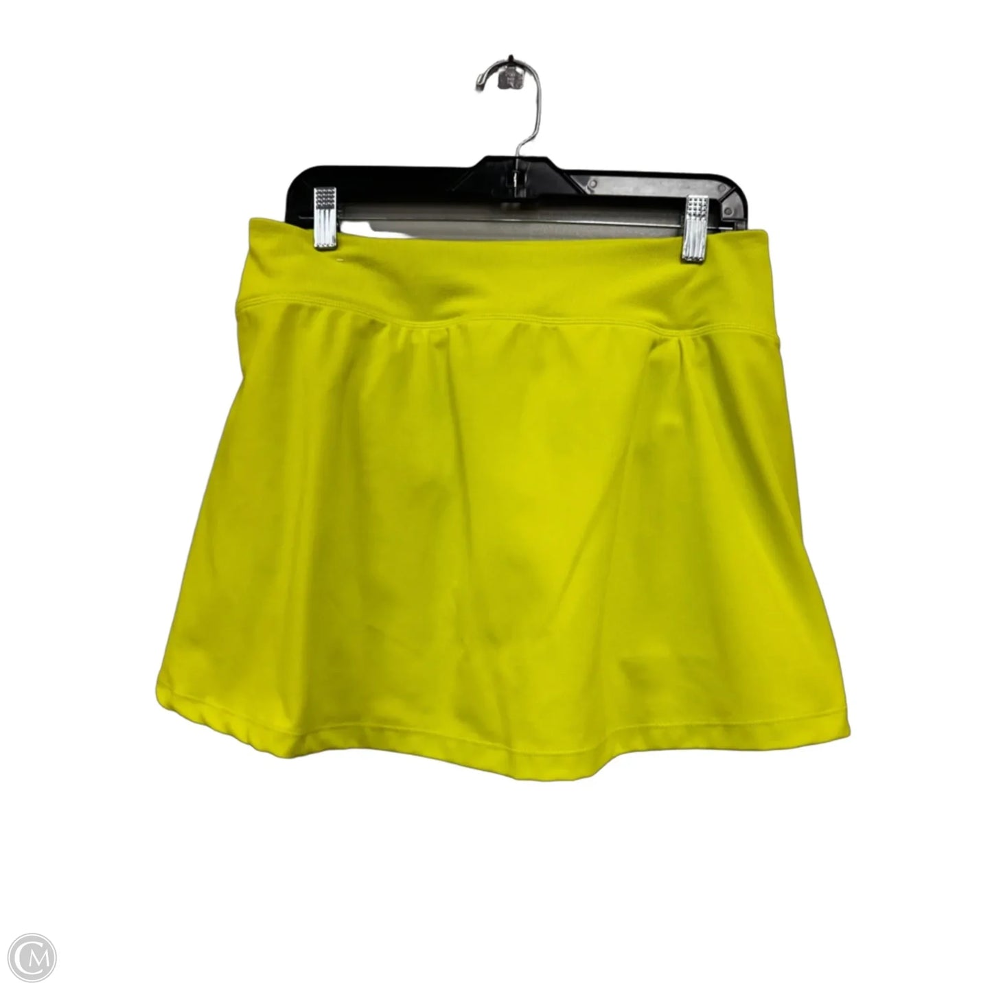 Athletic Skort By Reebok In Yellow, Size: L
