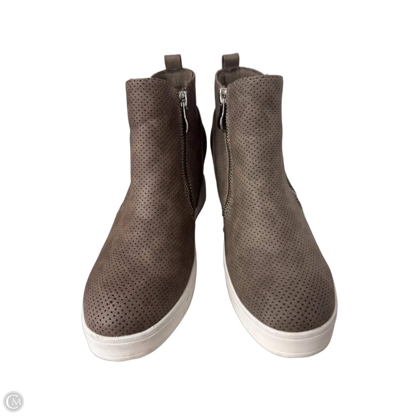 Shoes Sneakers By Journee In Grey, Size: 7.5