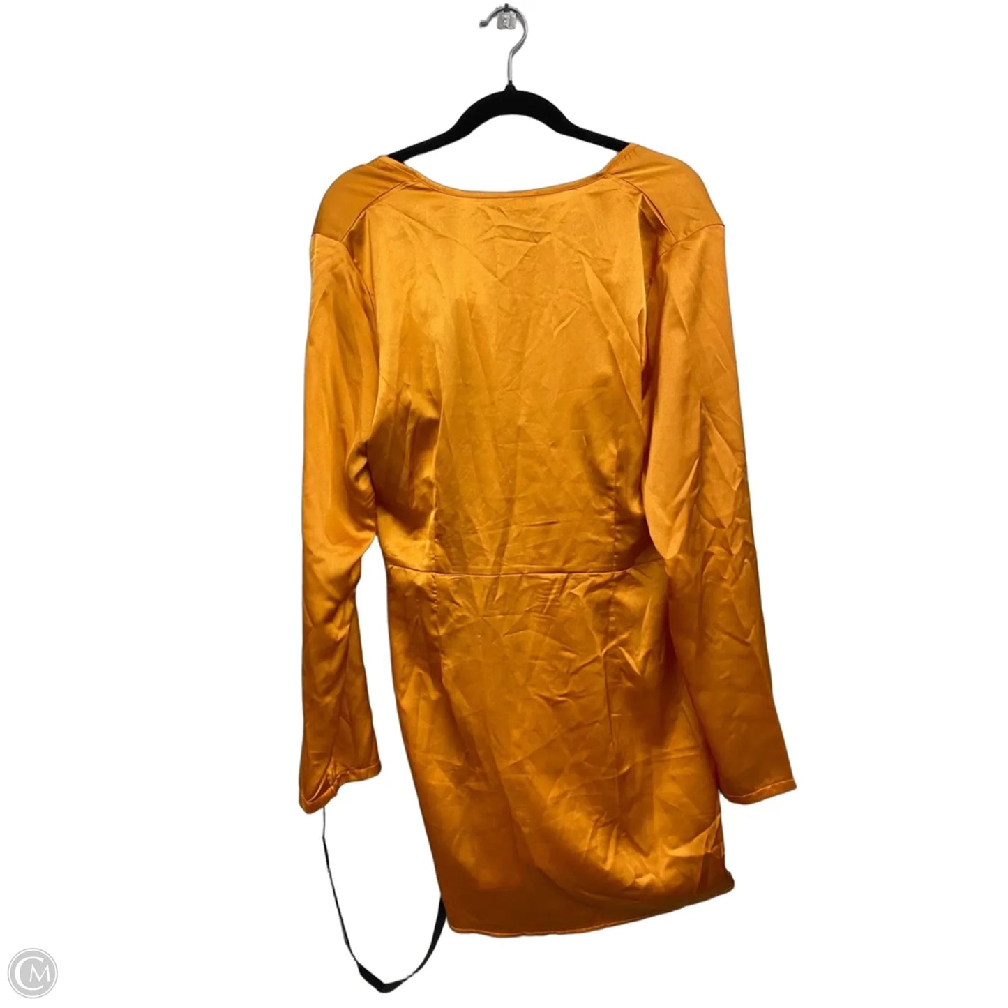 Dress Casual Short By Pretty Little Thing In Orange, Size: 12