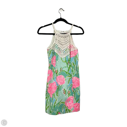 Dress Designer By Lilly Pulitzer In Blue & Pink, Size: 2