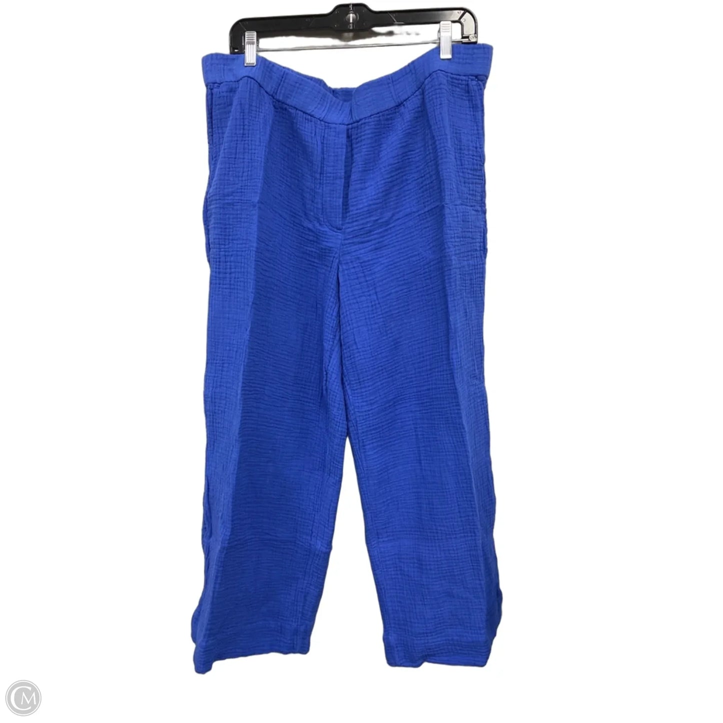 Pants Wide Leg By J. Jill In Blue, Size: L